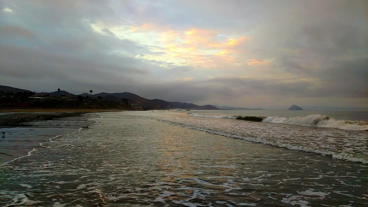 Cayucos State Beach on the Central Coast of California